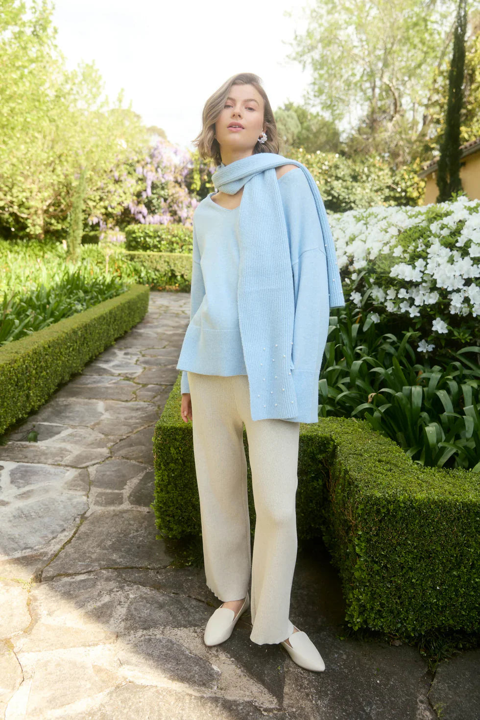 Athena Scarf - Sky