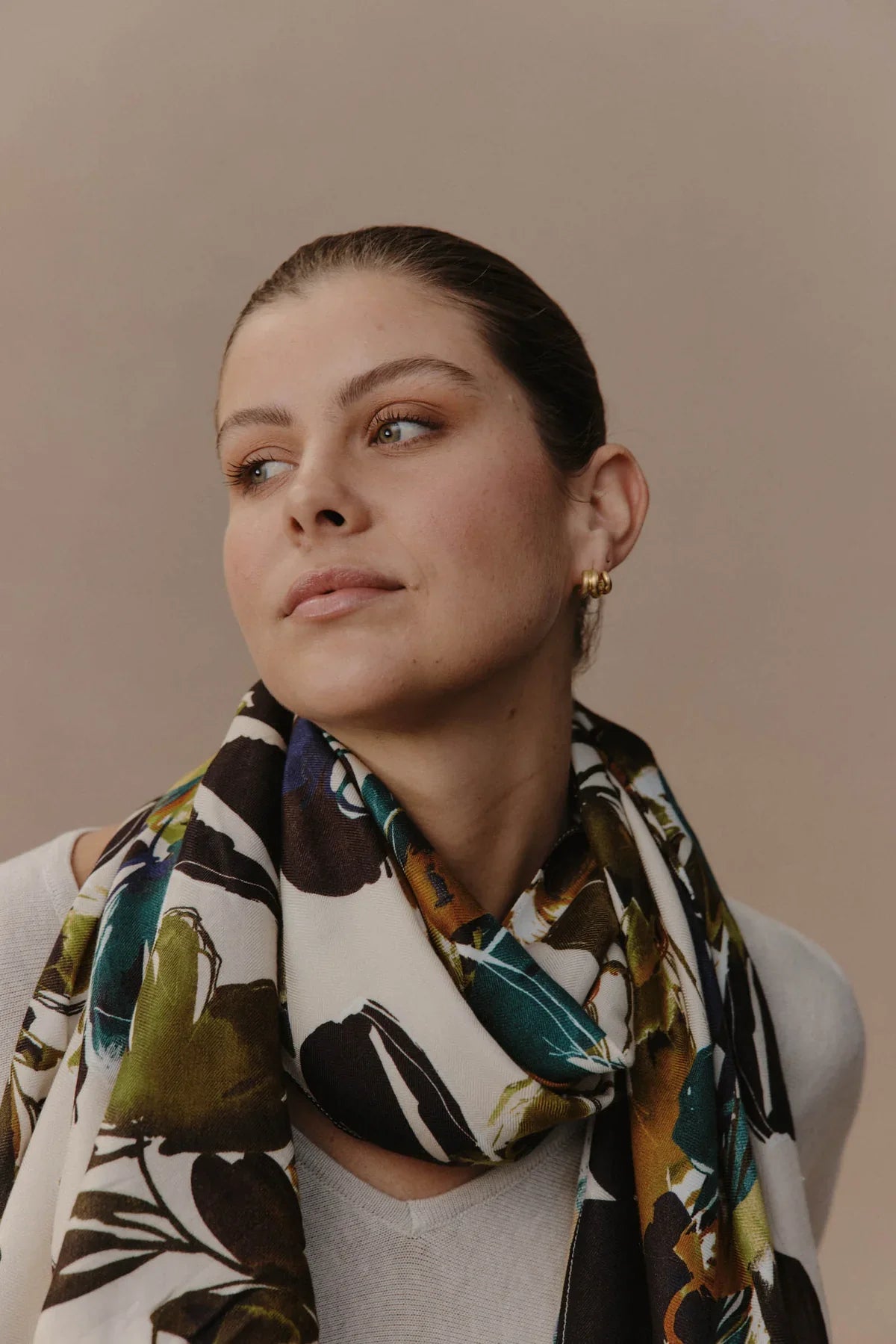 Scarf - Botanical Tusk