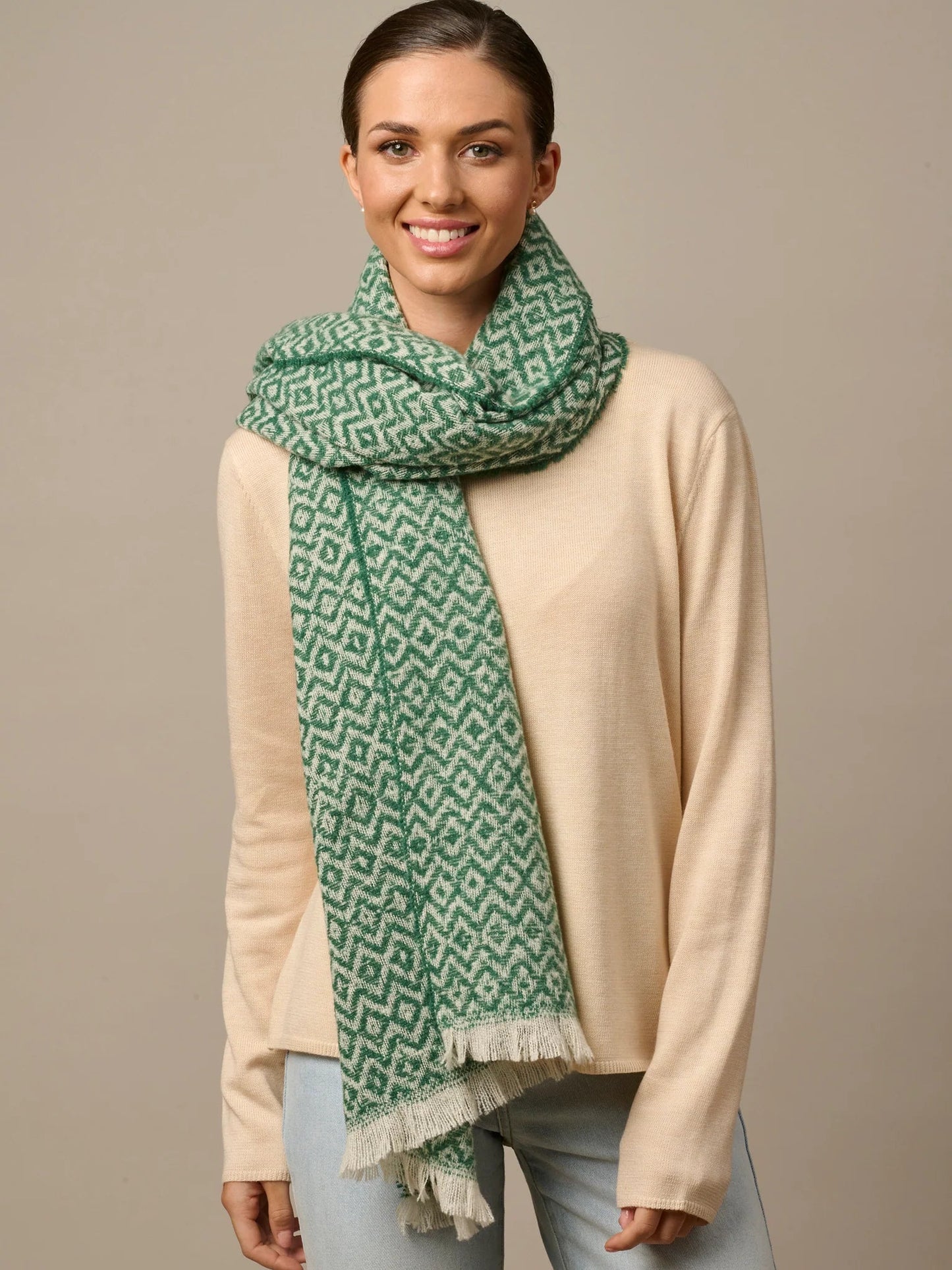 Green Alaska Scarf