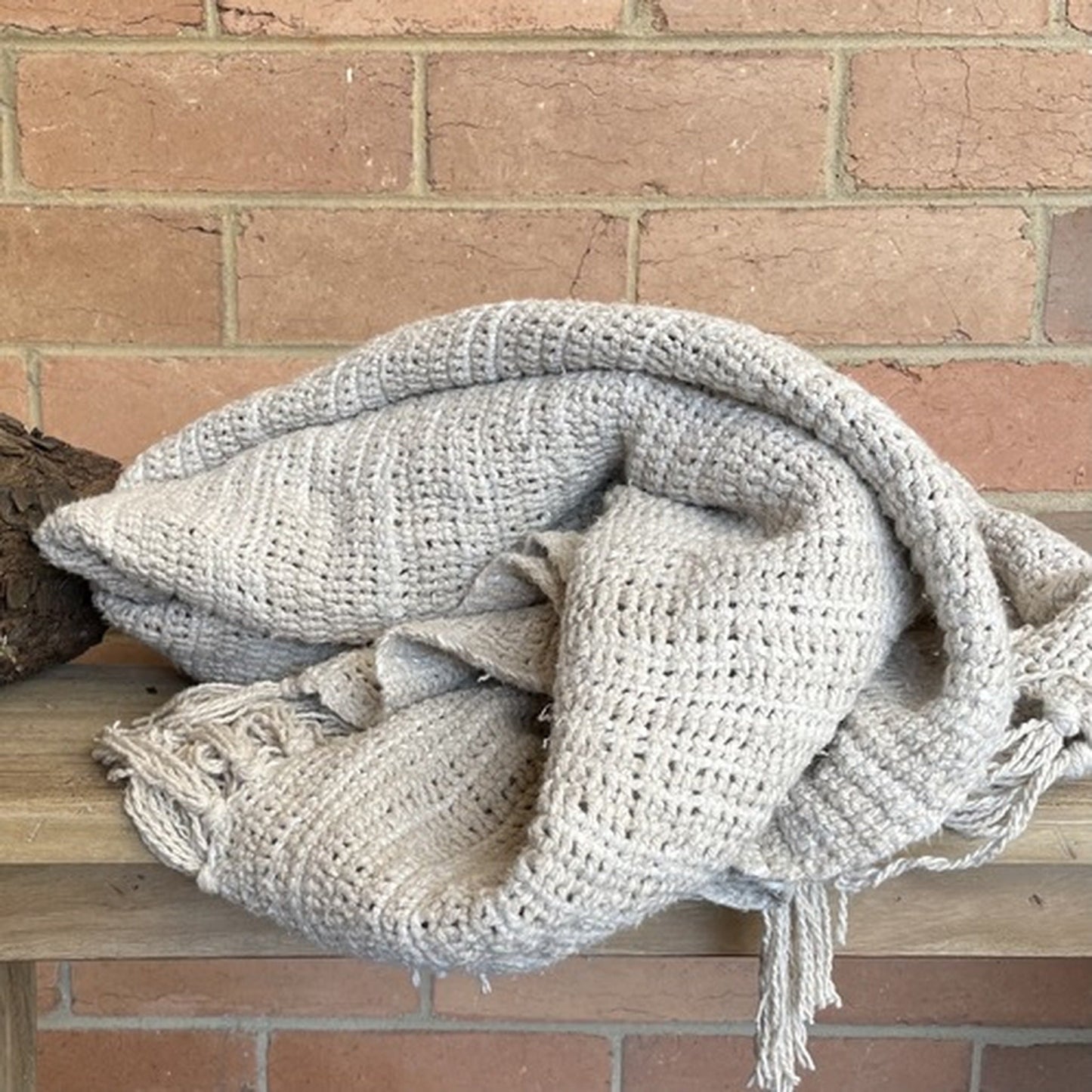 Stonewashed Linen Scarf