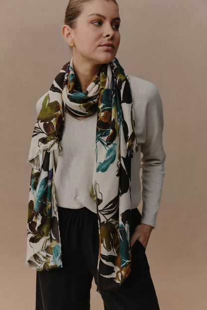 Scarf - Botanical Tusk