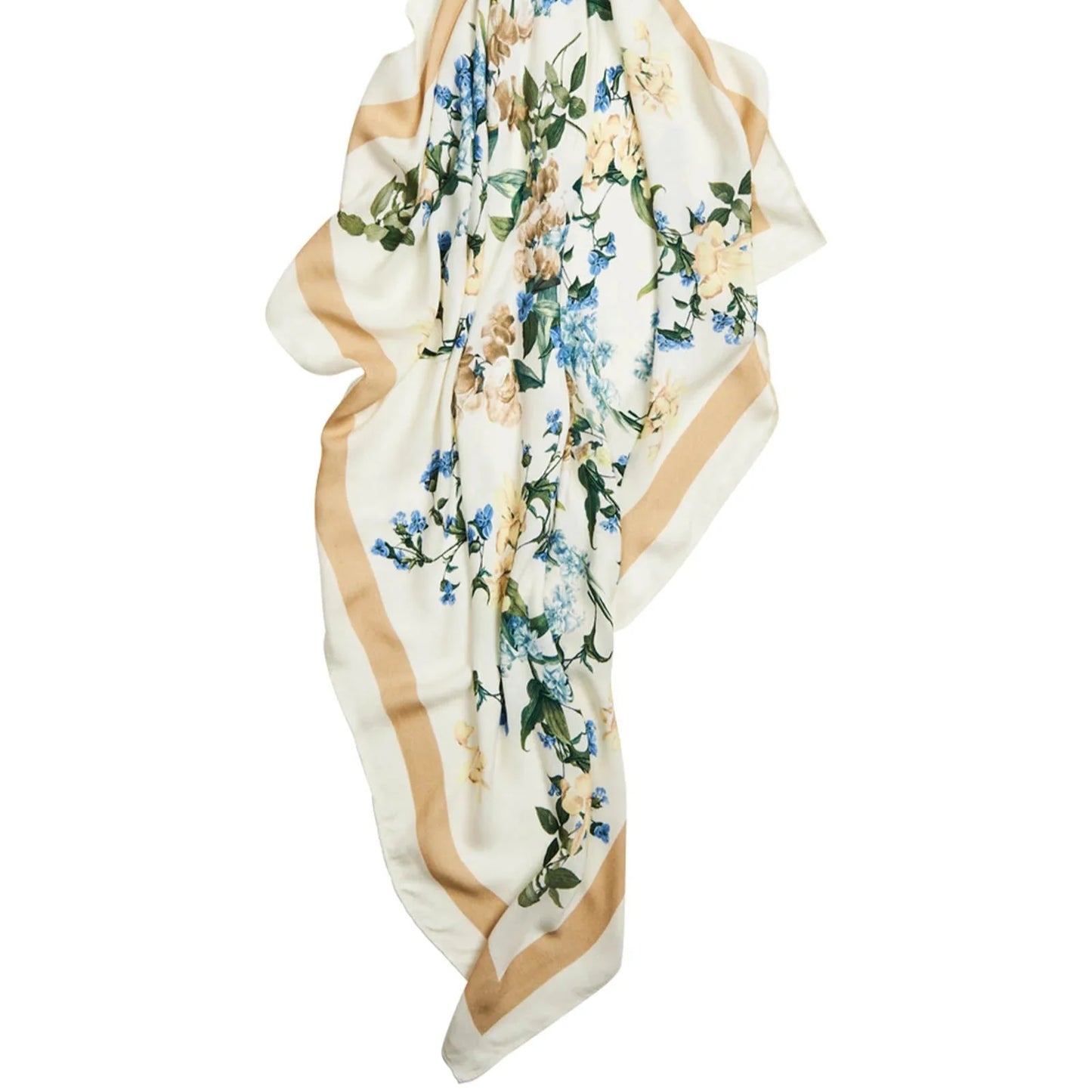 Gorgeous printed silk scarf