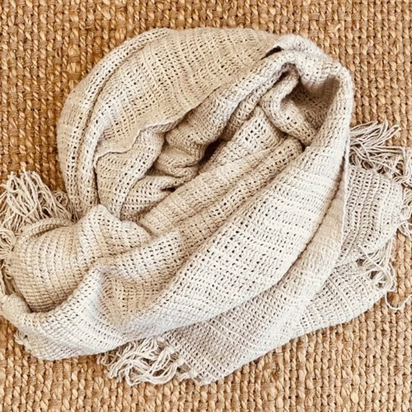 Stonewashed Linen Scarf